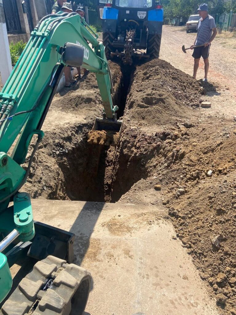 У Старокозацькій громаді реконструюють водогін