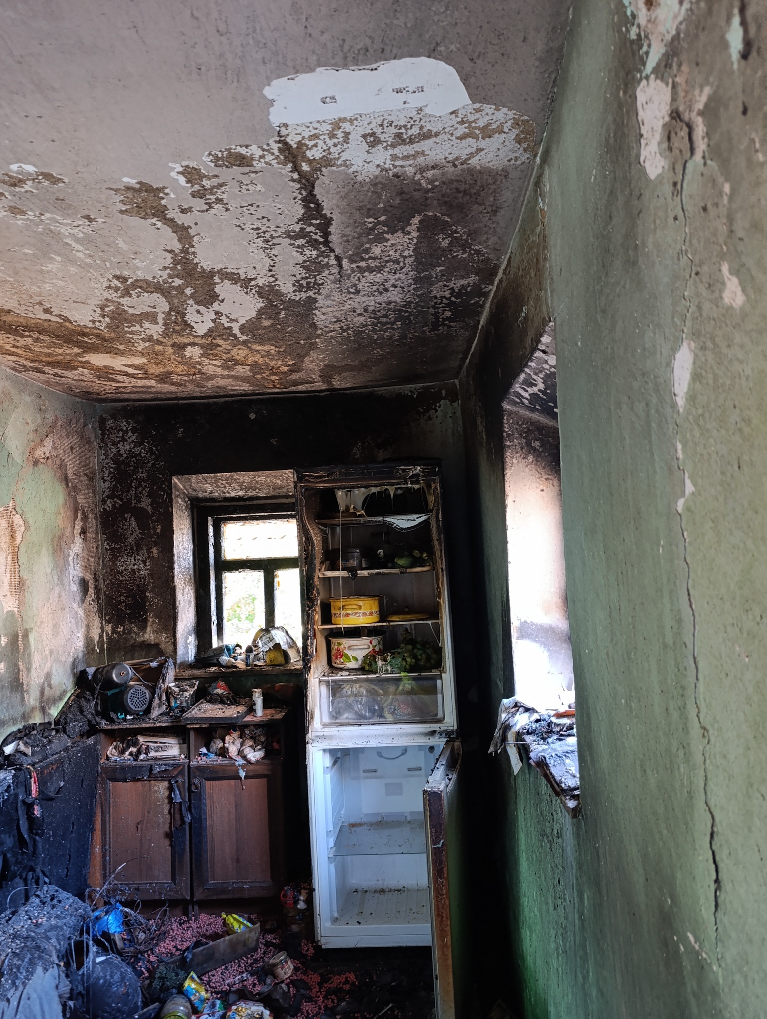 В Кілії родина залишилася без даху над головою через пожежу
