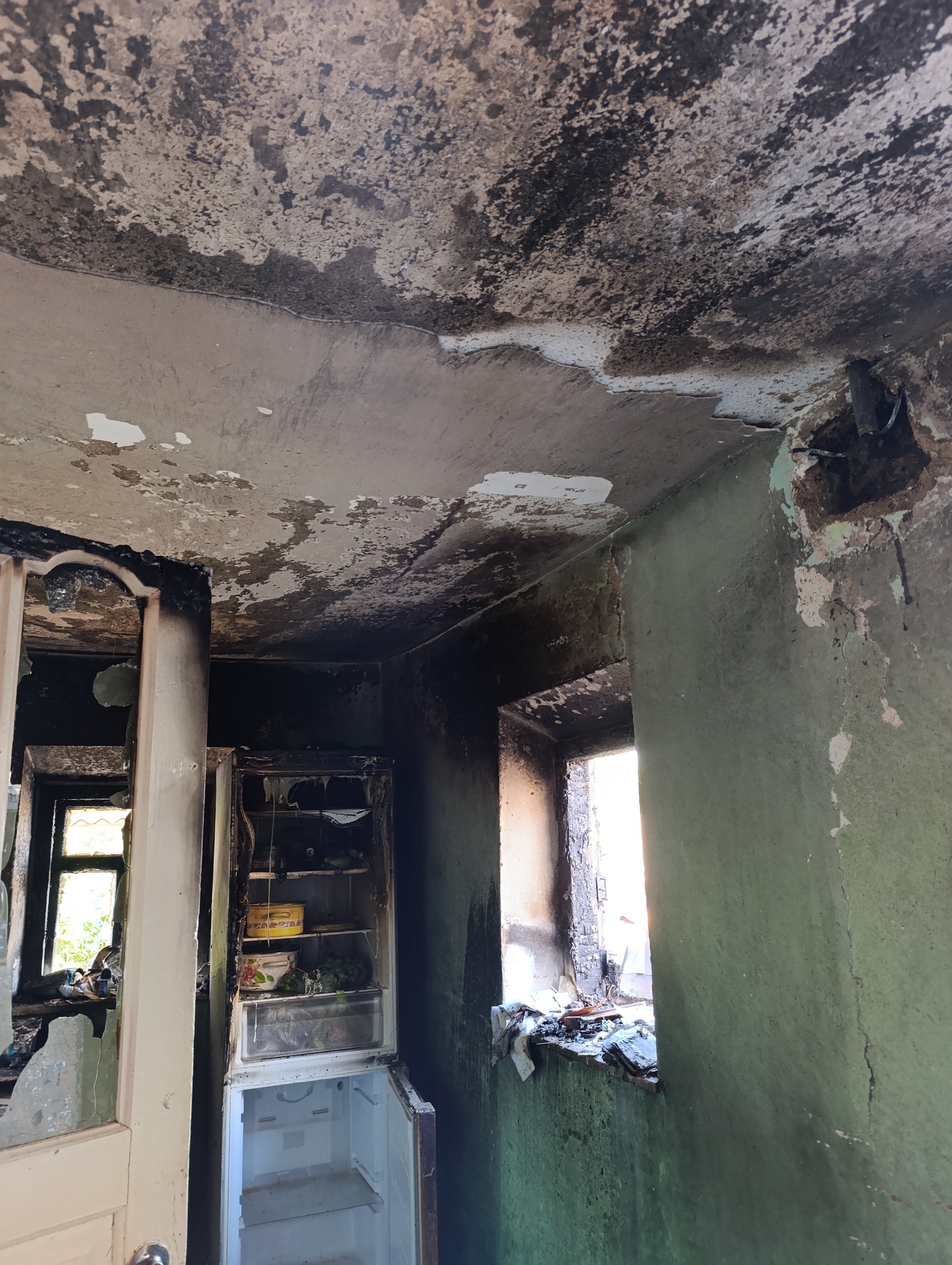 В Кілії родина залишилася без даху над головою через пожежу