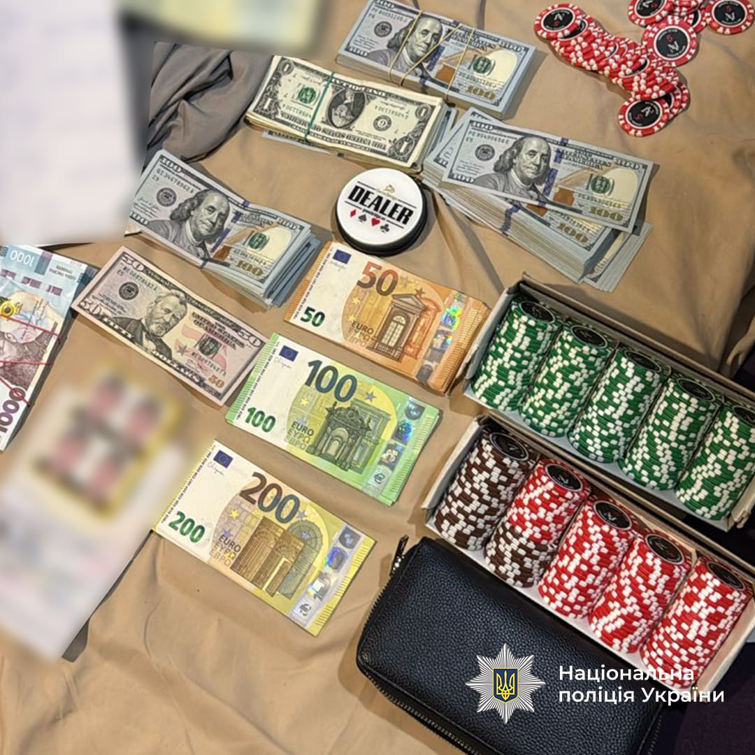 В Ізмаїлі затримали «смотрящого за містом» та трьох його підлеглих, які тримали нелегальне казино