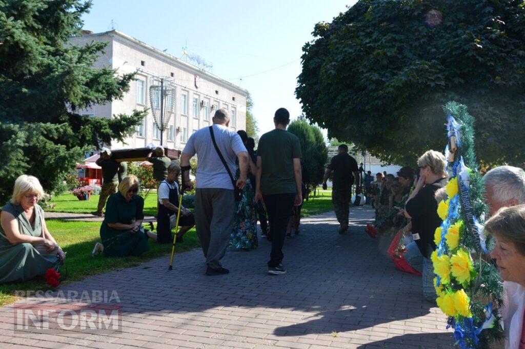 Білгород-Дністровський віддав останню шану підполковнику Віктору Олійнику