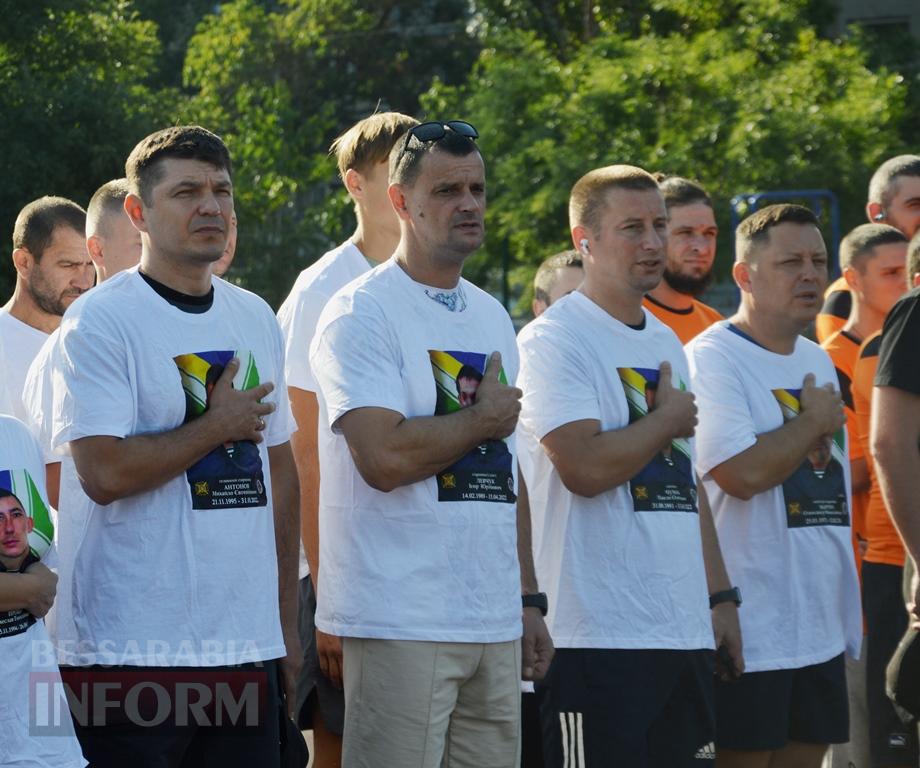 «Шаную Воїнів, біжу за Героїв України»: в Аккермані відбувся патріотичний забіг