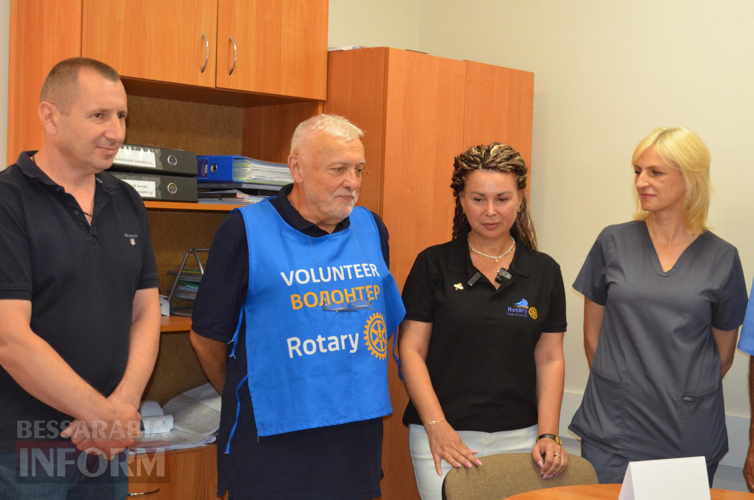 Перинатальний центр Ізмаїльської ЦМЛ отримав нове обладнання від «Rotary Club»