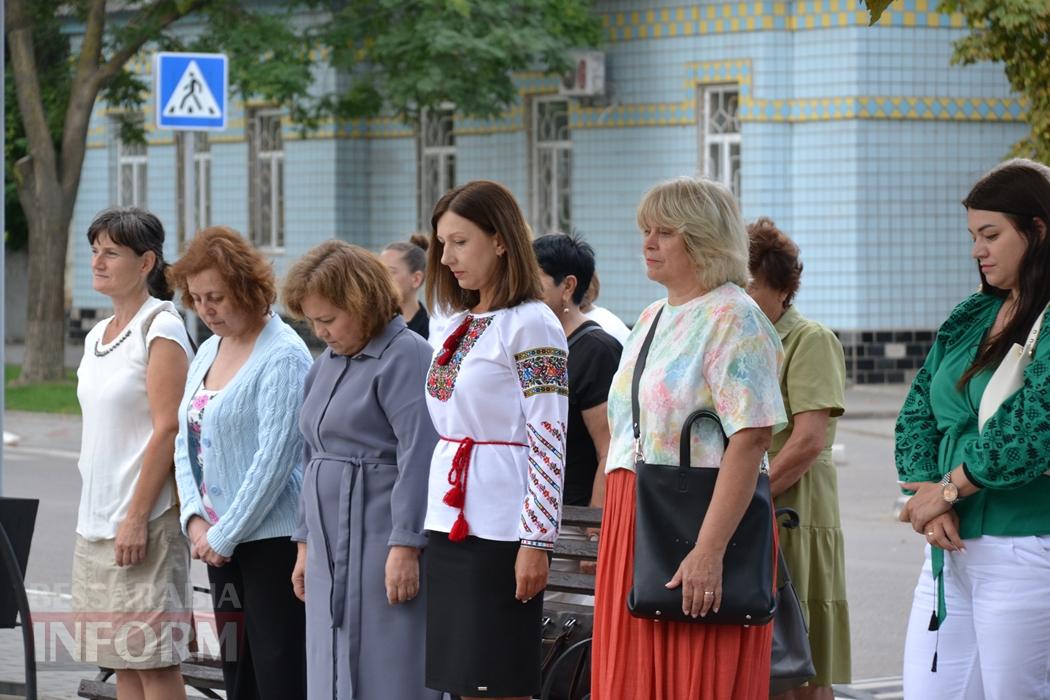 У Кілії урочисто замайорів восьмиметровий синьо-жовтий прапор