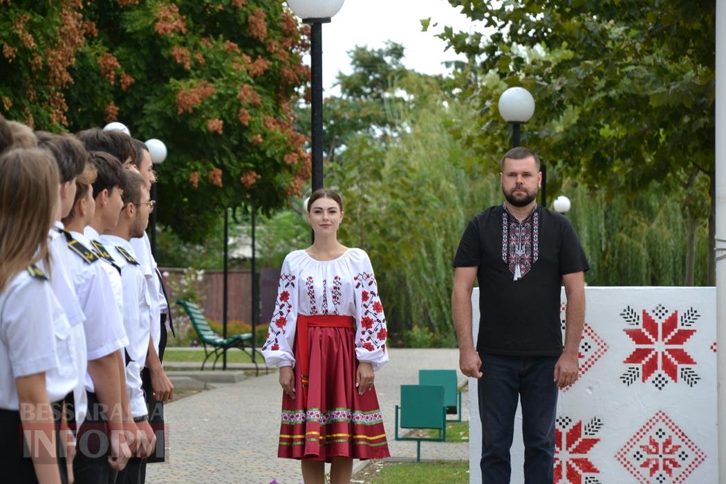 У Кілії урочисто замайорів восьмиметровий синьо-жовтий прапор