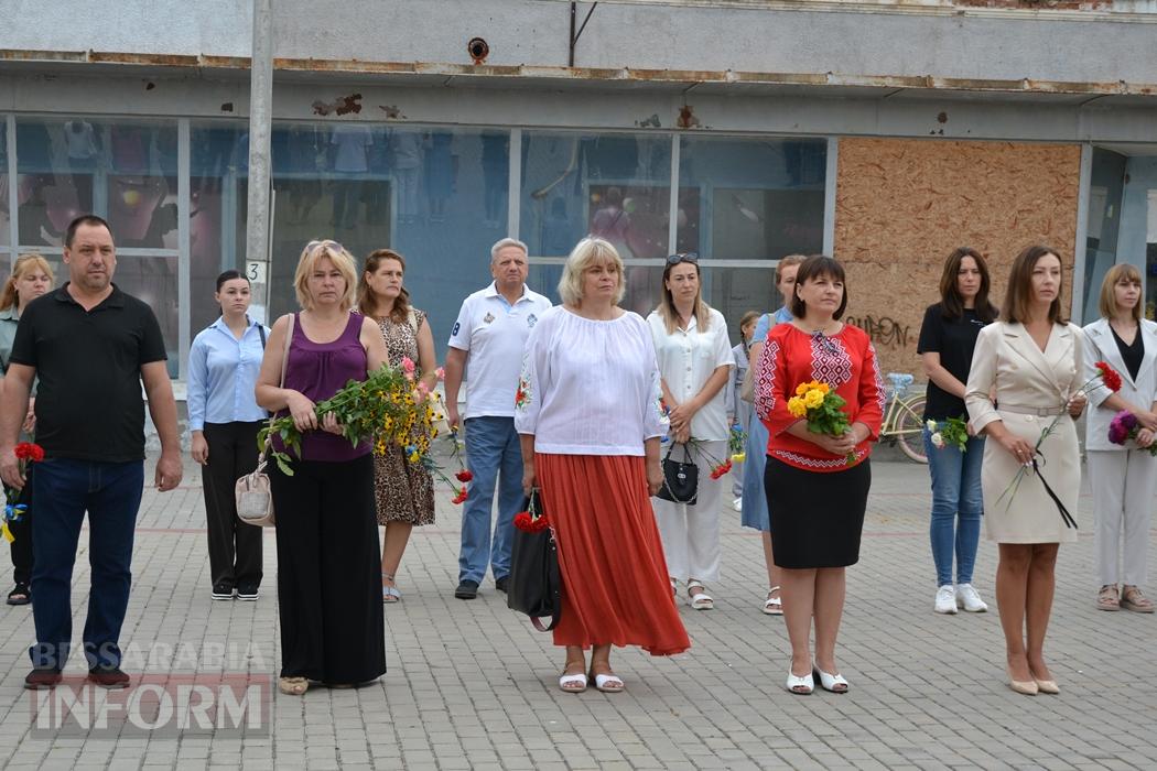 У День Незалежності в Кілії вшанували загиблих у війні Героїв