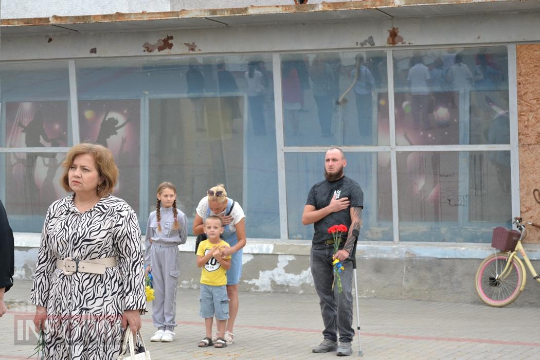 У День Незалежності в Кілії вшанували загиблих у війні Героїв