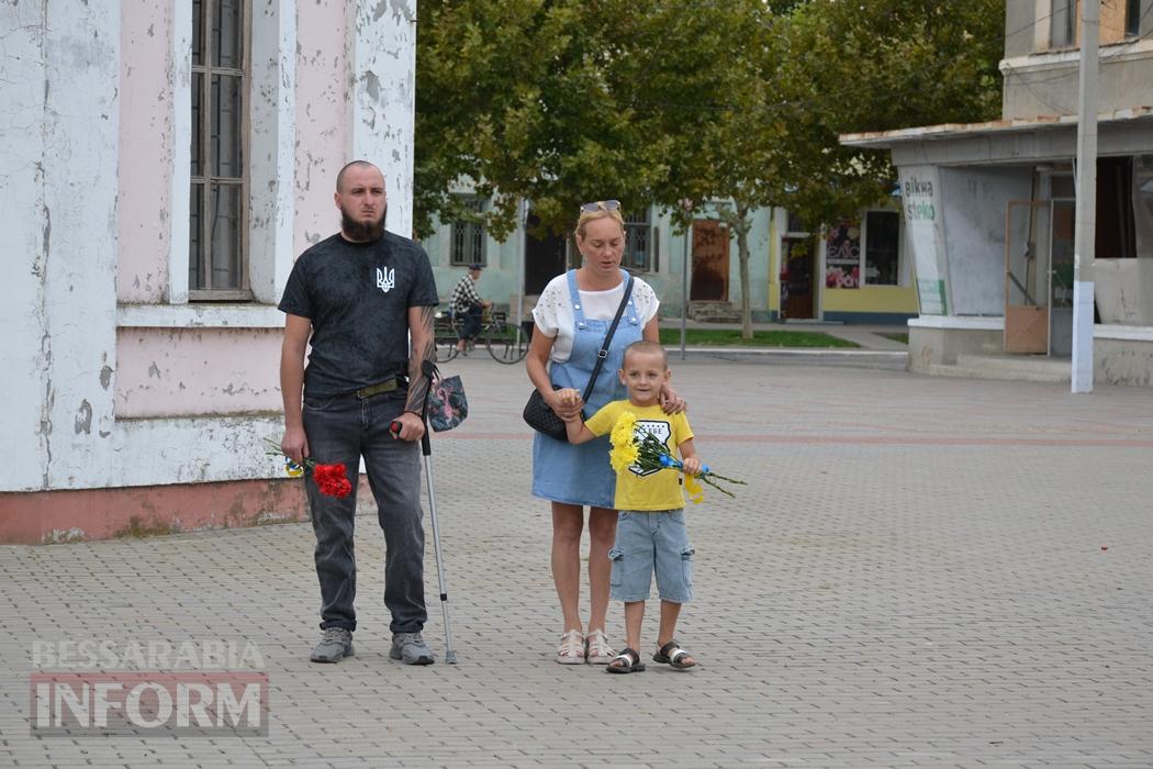 У День Незалежності в Кілії вшанували загиблих у війні Героїв