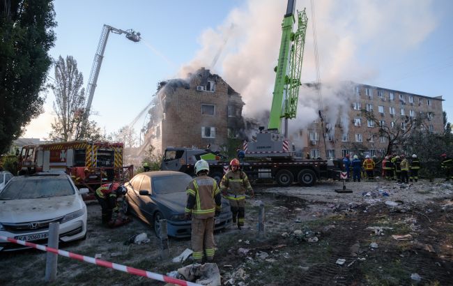 В ніч на 28 серпня Київ зазнав масованої ворожої атаки, є загиблі