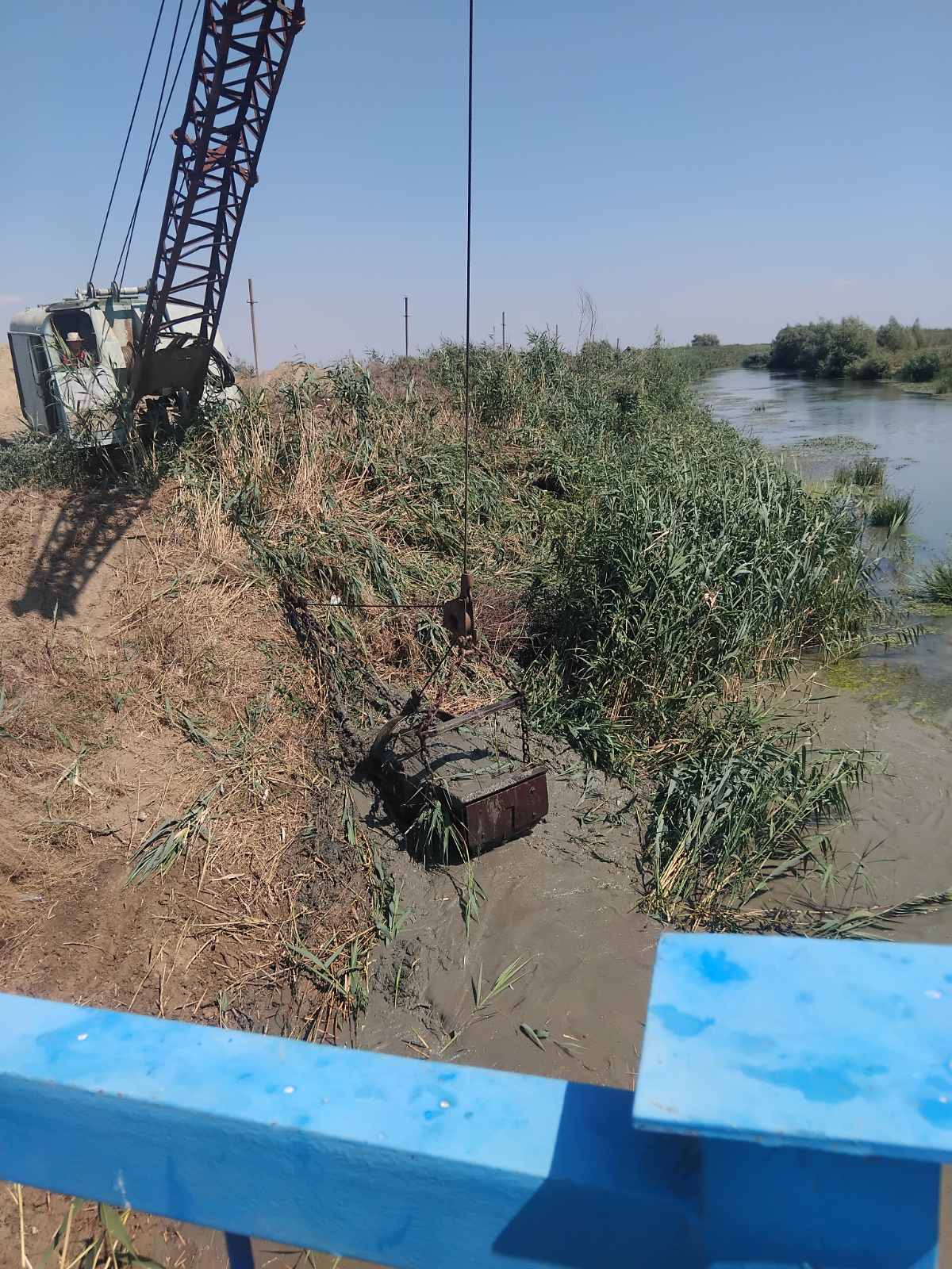 На півдні Одещини відновлюють пропускну спроможність важливого для зрошення та водозабезпечення каналу