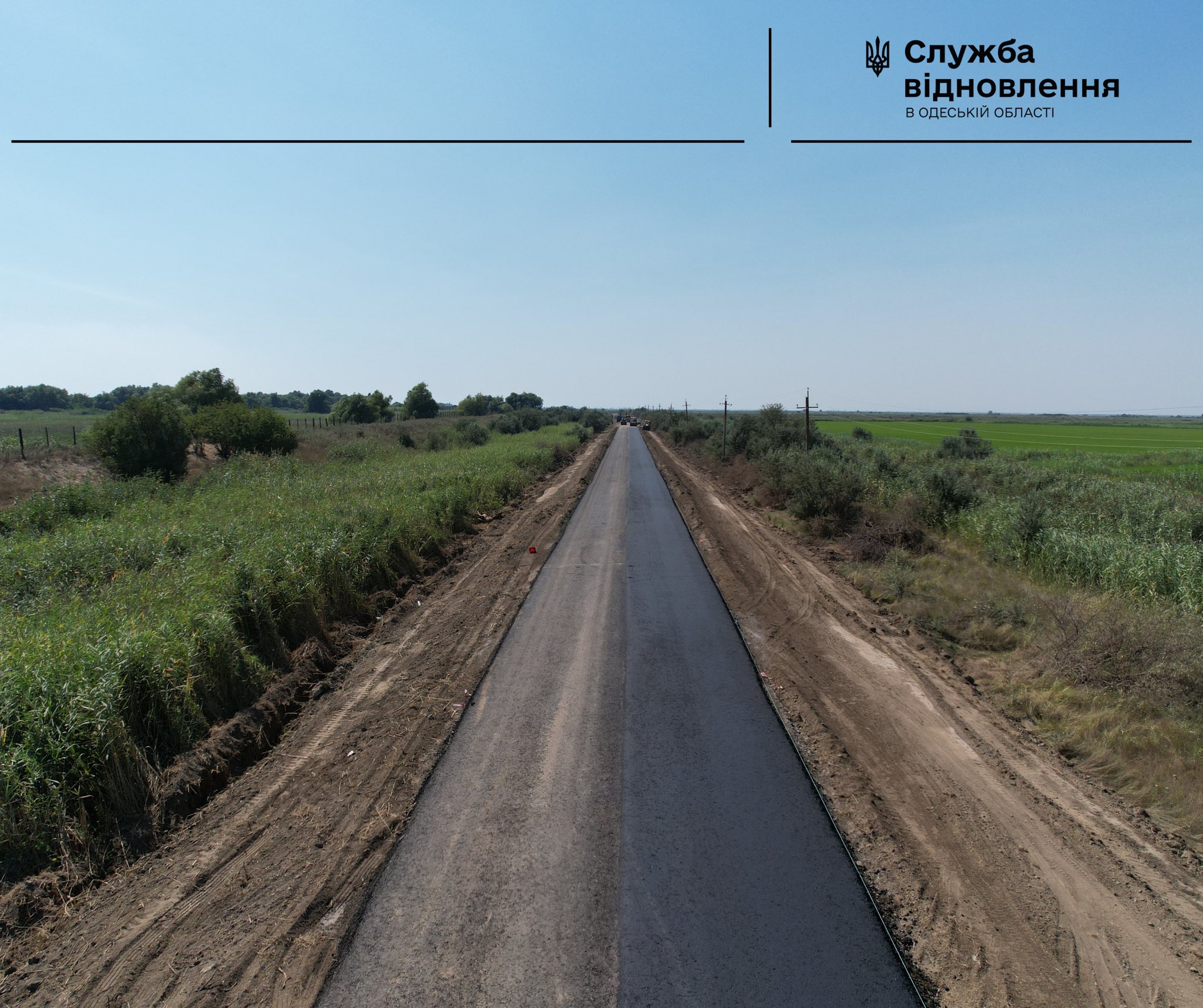 На Ізмаїльщині продовжується аварійне відновлення дороги від Кілії до Вилкового