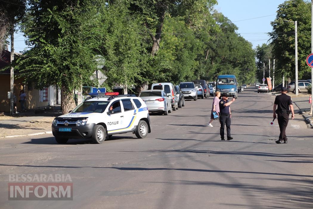Болград приєднався до загальнонаціональної хвилини мовчання просто на вулицях міста