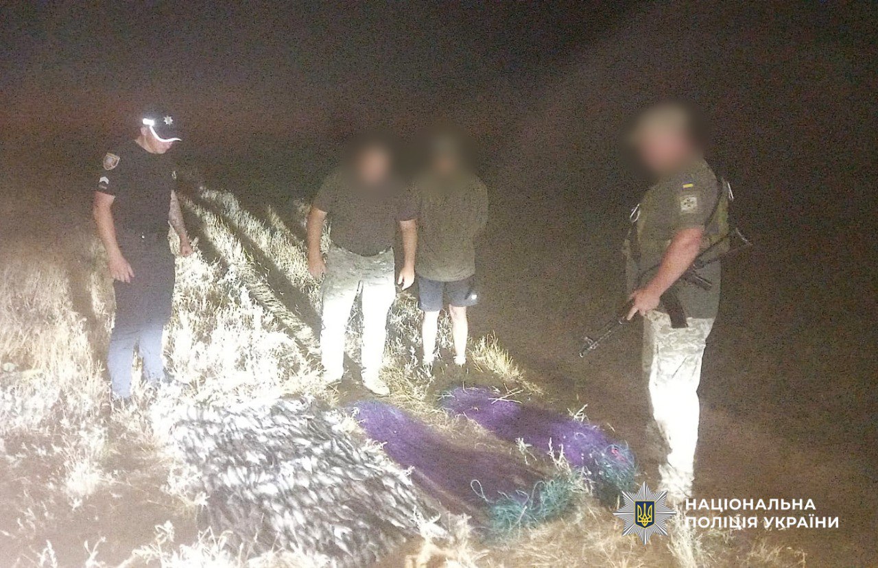 До трьох років позбавлення волі за 20 кілограмів кефалі: у заповіднику "Тузлівські лимани" викрили нічного браконьєра