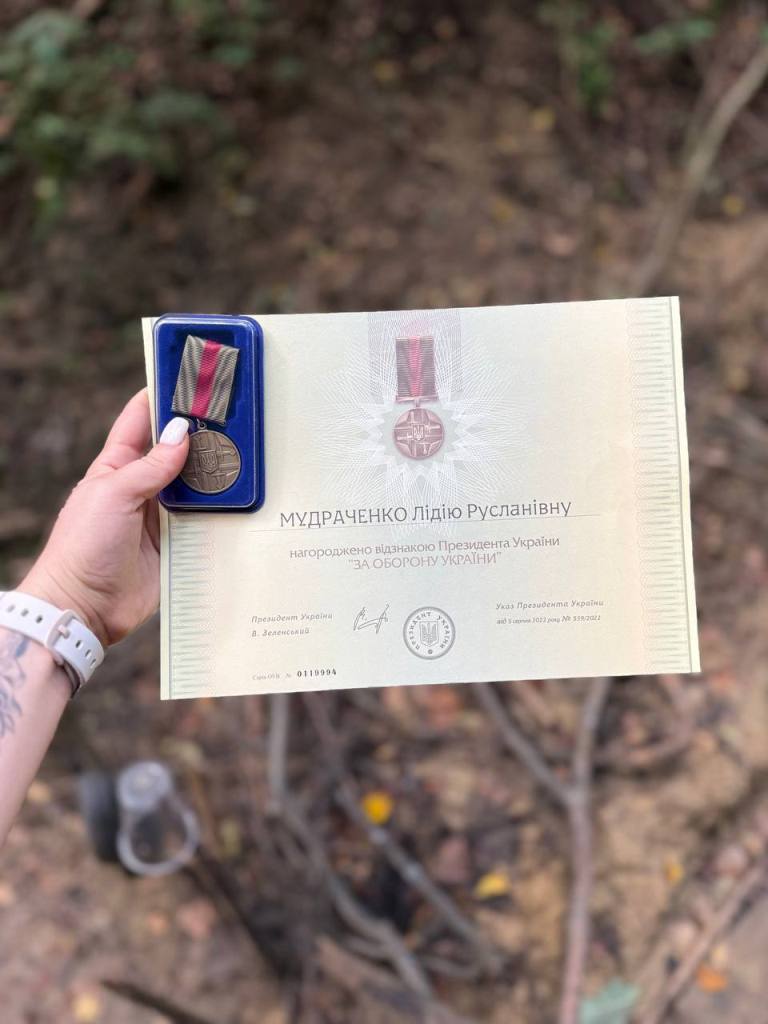 Президент відзначив нагородою військову медикиню з Ізмаїла