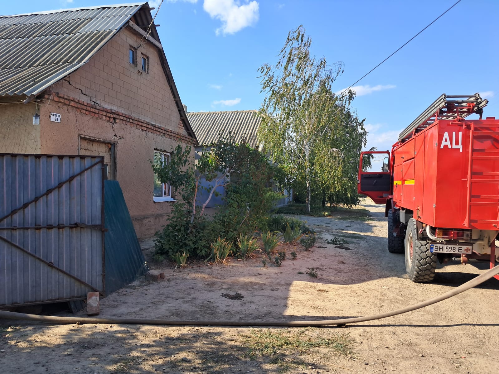 У двох селах Ізмаїльського району одночасно горіли будинки