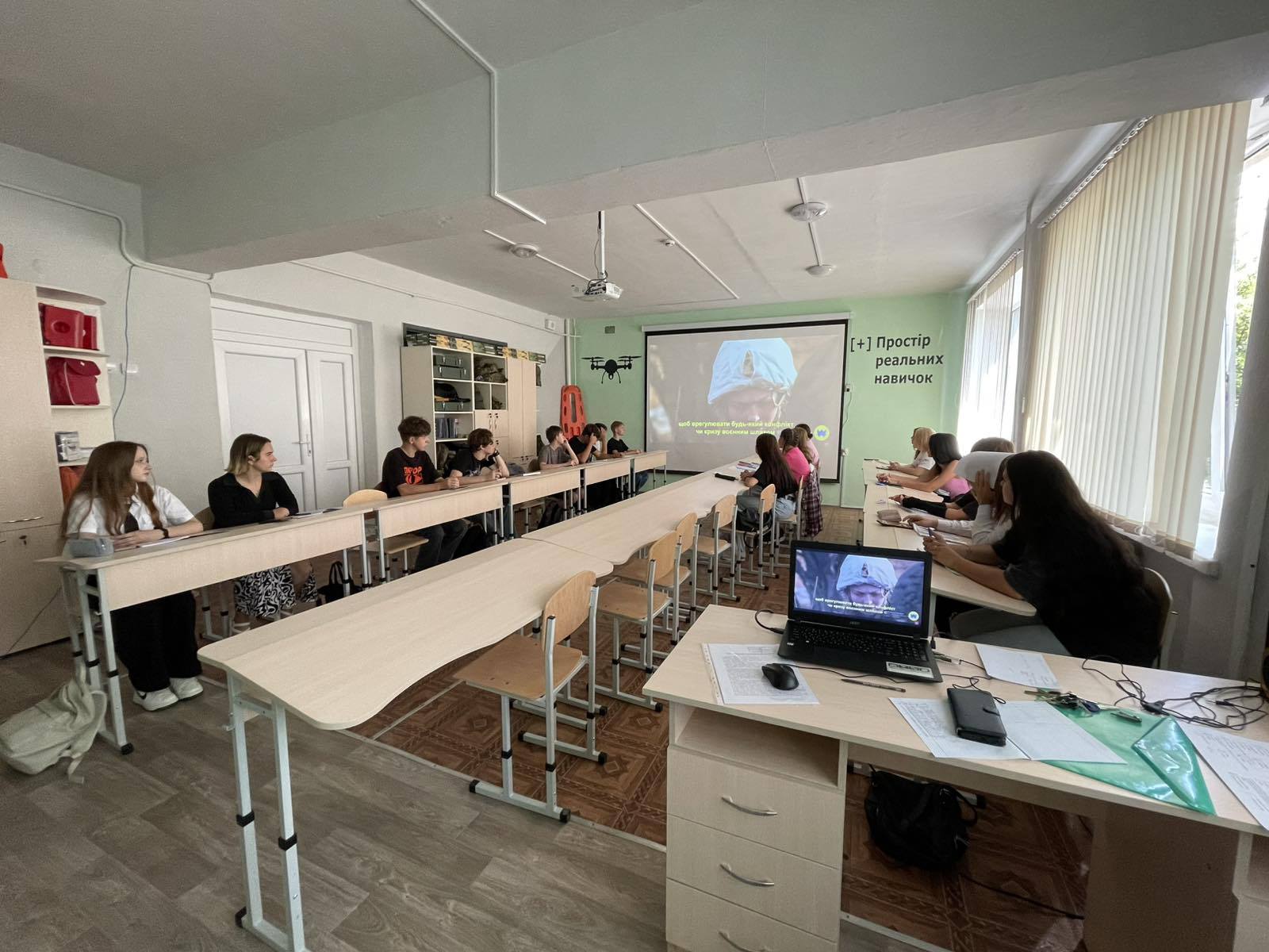 Учні закладів освіти Кілійської громади розпочали вивчення предмету "Захист України"