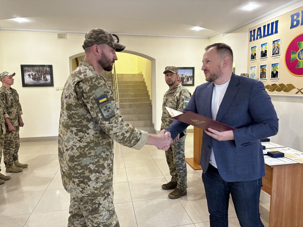 Ізмаїльських прикордонників нагородили відзнаками Верховної Ради України