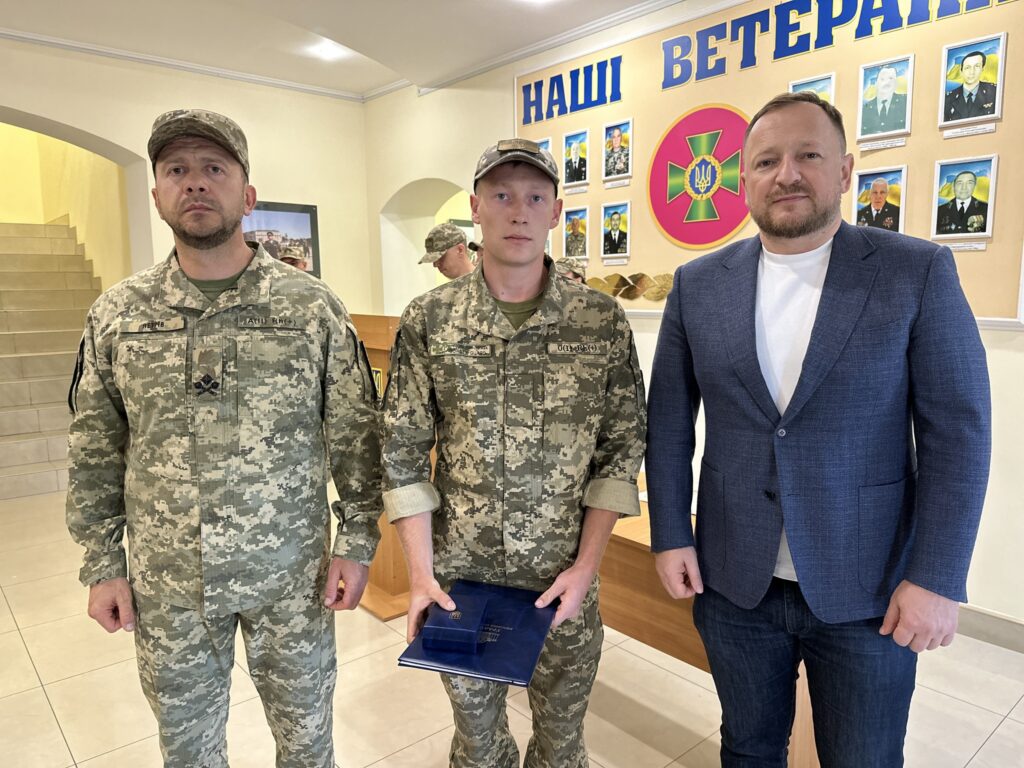 Ізмаїльських прикордонників нагородили відзнаками Верховної Ради України