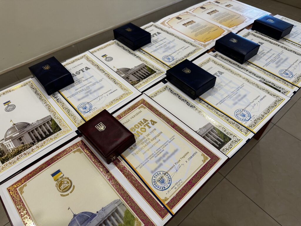 Ізмаїльських прикордонників нагородили відзнаками Верховної Ради України