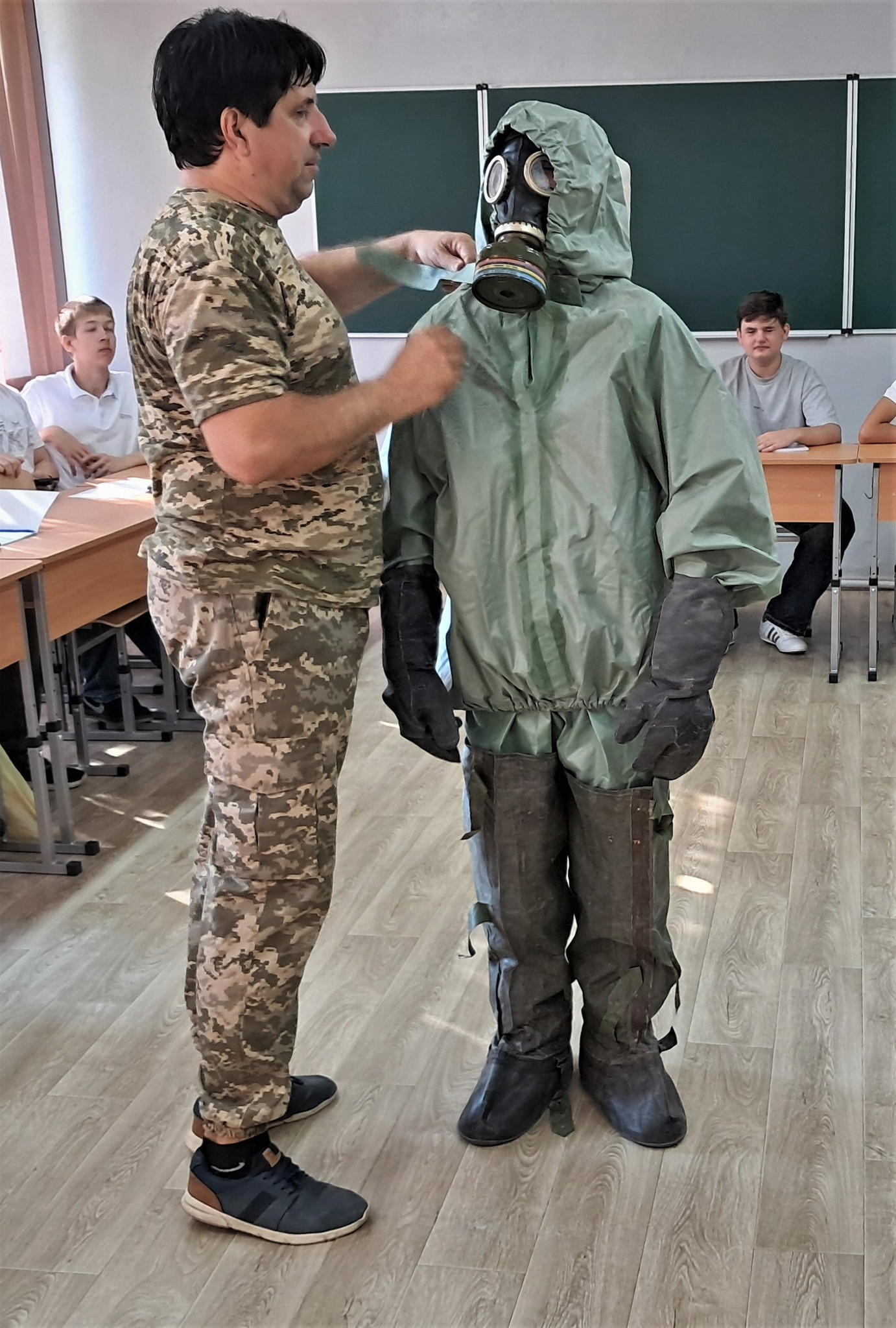 У Рені створили осередок для викладання предмета «Захист України»