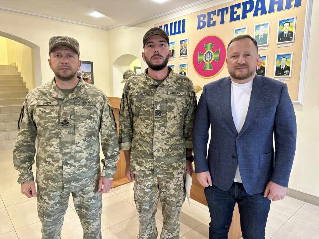 Ізмаїльських прикордонників нагородили відзнаками Верховної Ради України