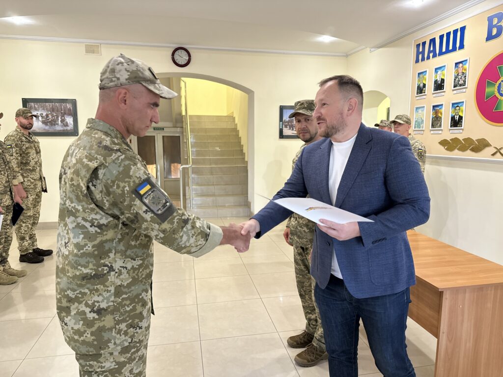 Ізмаїльських прикордонників нагородили відзнаками Верховної Ради України