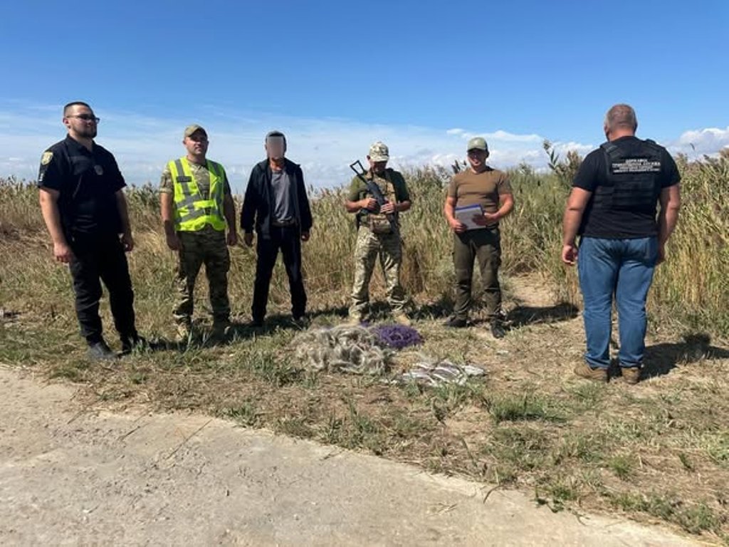 У двох районах Бессарабії затримали браконьєрів з уловом майже на два млн грн