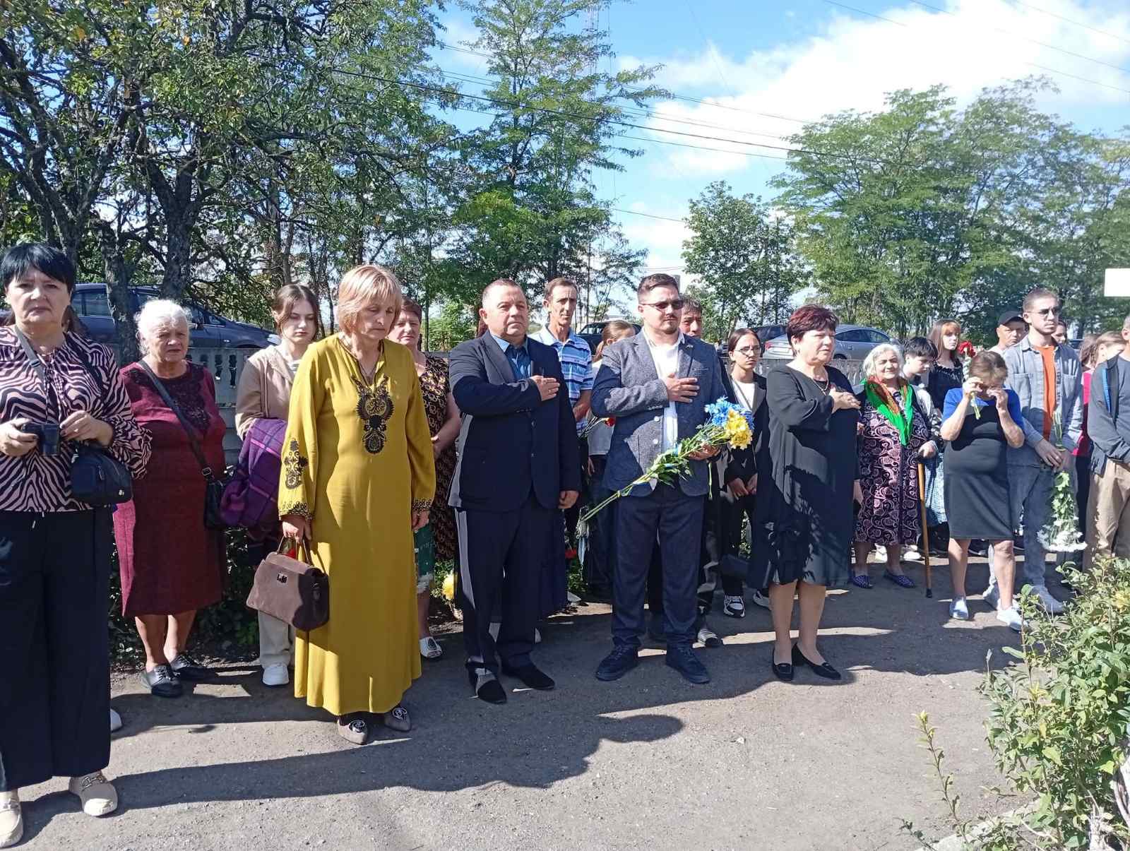 В селі Підгірне Тарутинської громади на честь полеглих захисників відкрили Алею Слави