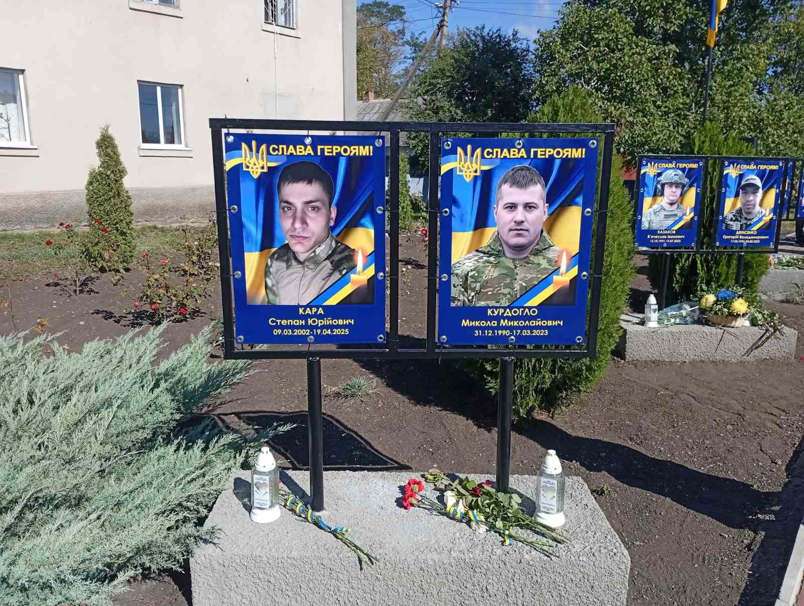 В селі Підгірне Тарутинської громади на честь полеглих захисників відкрили Алею Слави