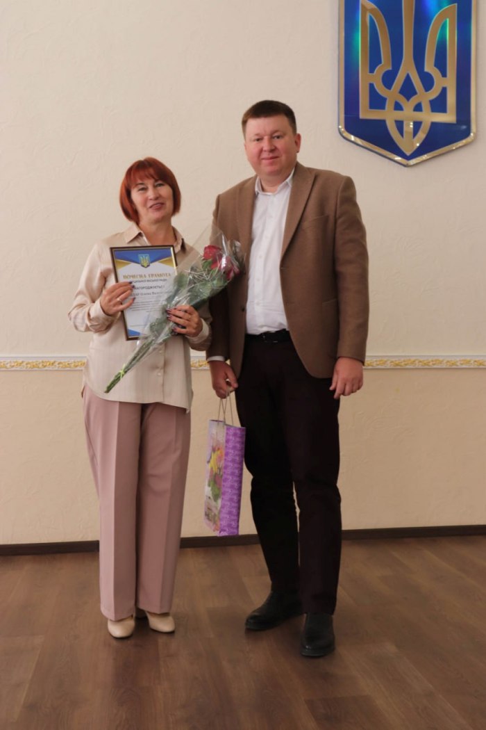 В Арцизі працівників освіти вітали з професійним святом