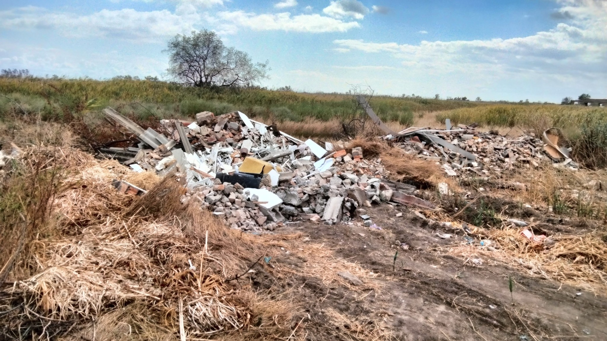 У громаді Білгород-Дністровського району небезпечні відходи після ворожих атак викидають на захисну смугу лиману