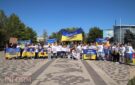 Нагадаємо, надіємось та чекаємо: в Болграді пройшла акція на підтримку безвісти зниклих та полонених бійців 122 окремої бригади ТрО