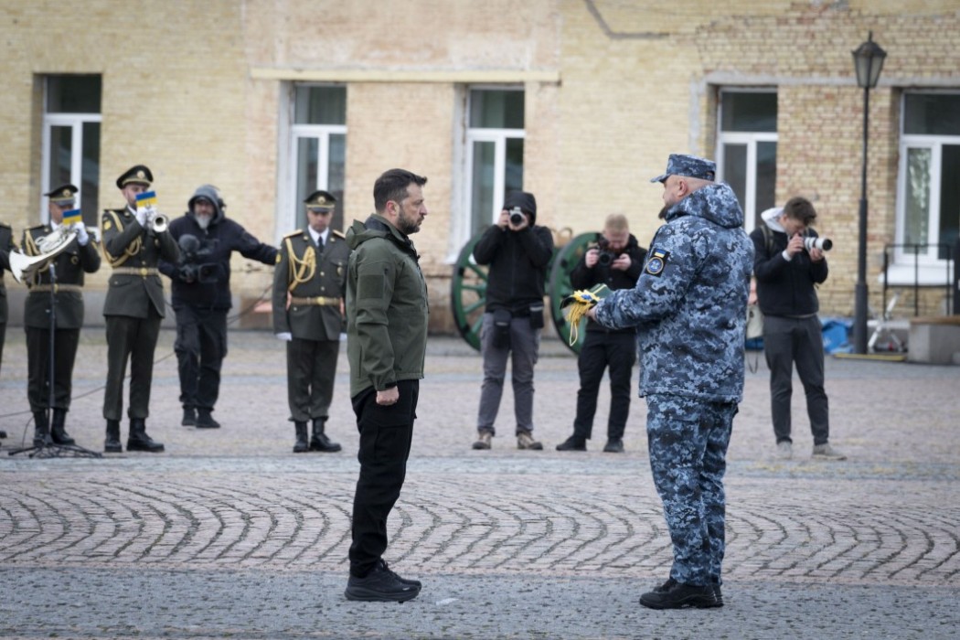 Президент відзначив нагородами два загони морської охорони Одещини