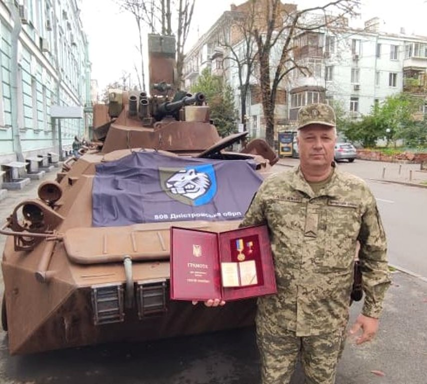 Президент вручив Героя України старшому солдату Дністровської бригади