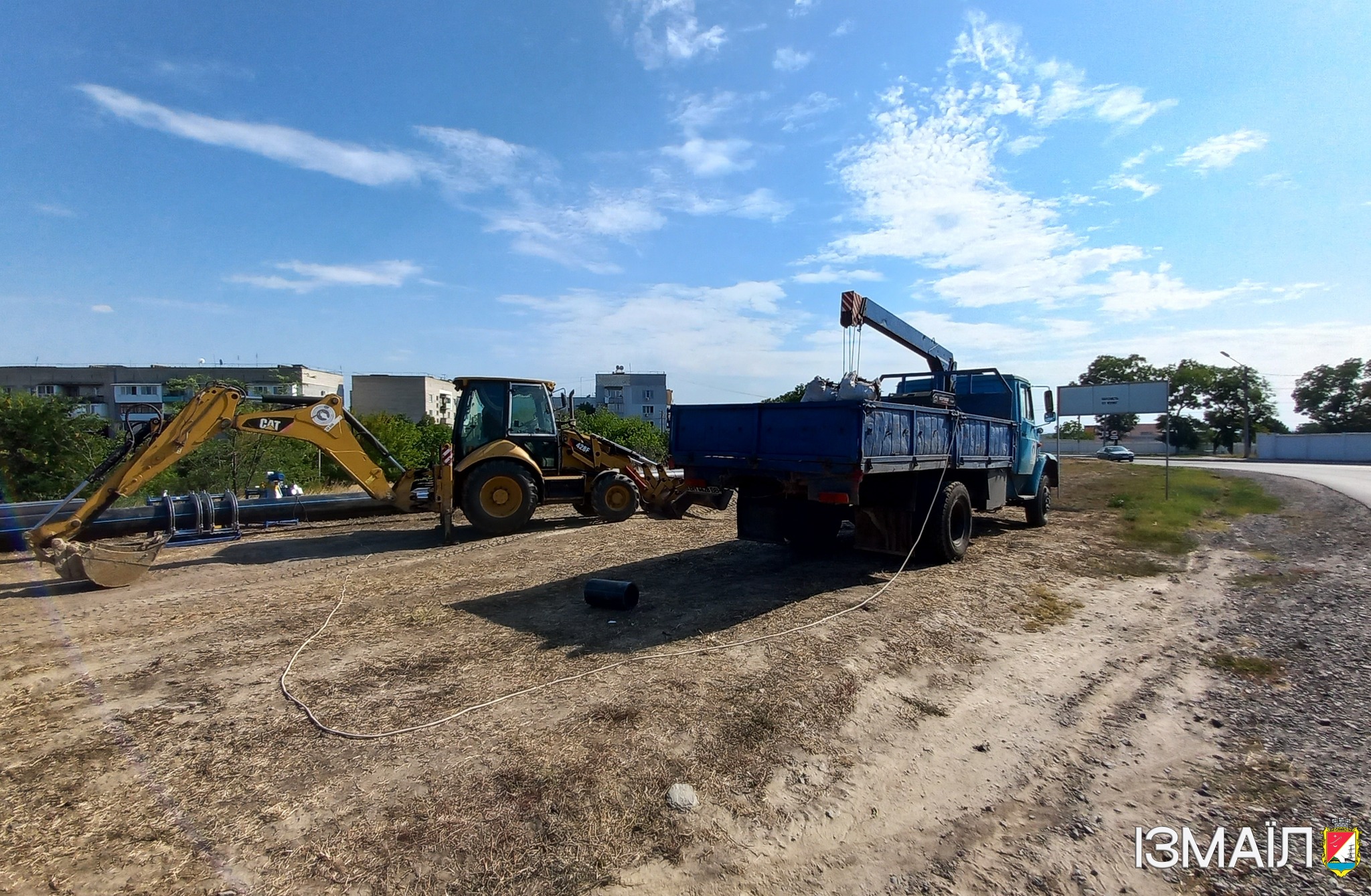 В Ізмаїлі завдяки ЮНІСЕФ капітально ремонтують головний водовод