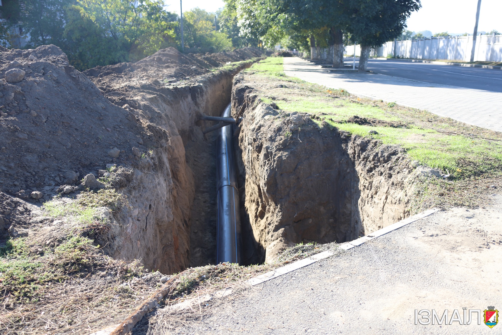 В Ізмаїлі завдяки ЮНІСЕФ капітально ремонтують головний водовод