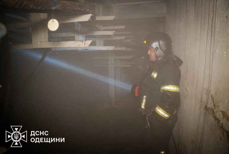 На енергообʼєкті Одеси сталася масштабна пожежа
