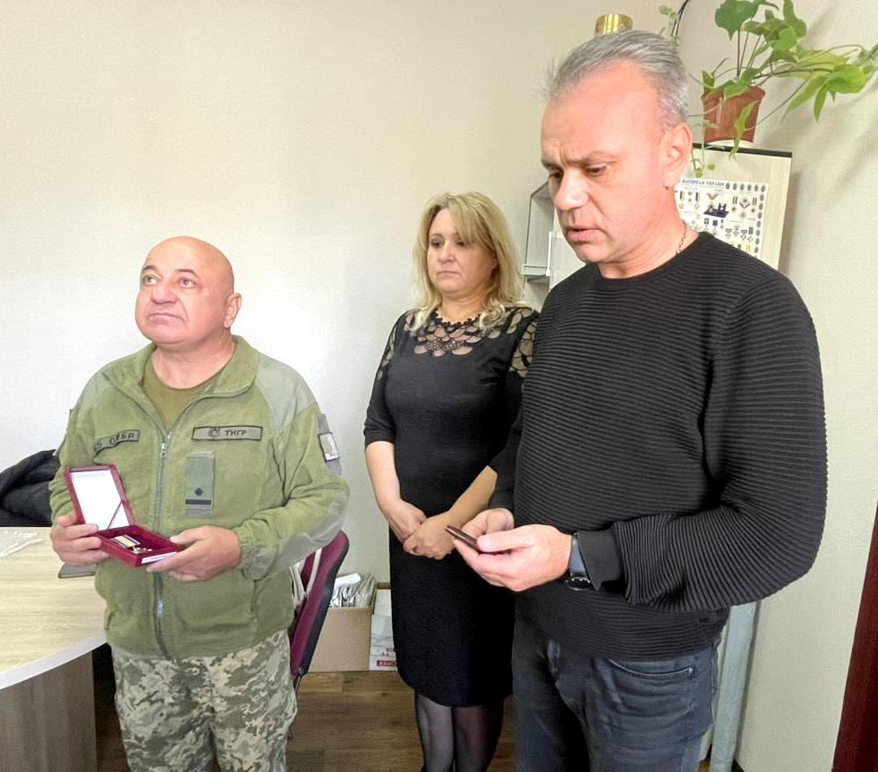 Рідним захисника з Болградського району було вручено орден «За мужність» ІІІ ступеню (посмертно)