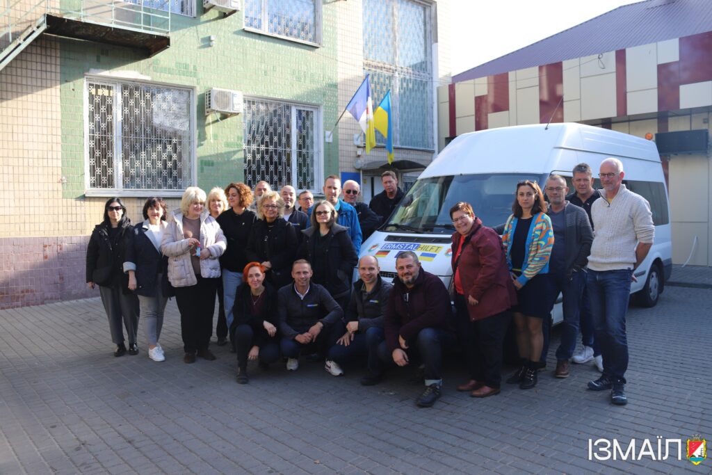 Ізмаїл отримав від німецьких благодійників спеціалізований мікроавтобус для перевезення людей з інвалідністю