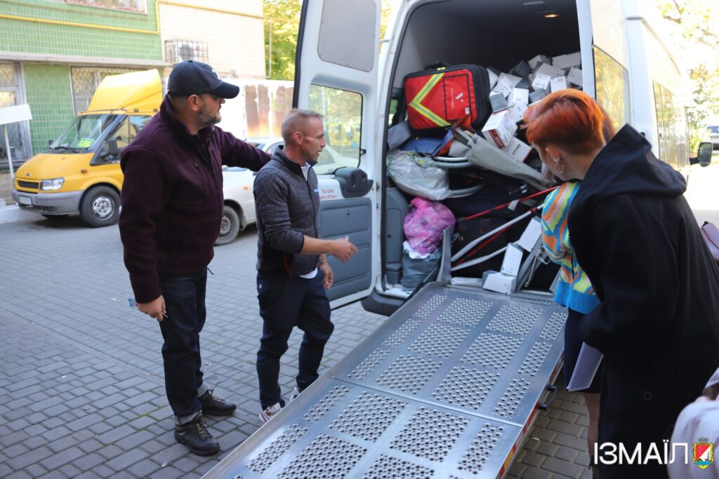 Ізмаїл отримав від німецьких благодійників спеціалізований мікроавтобус для перевезення людей з інвалідністю