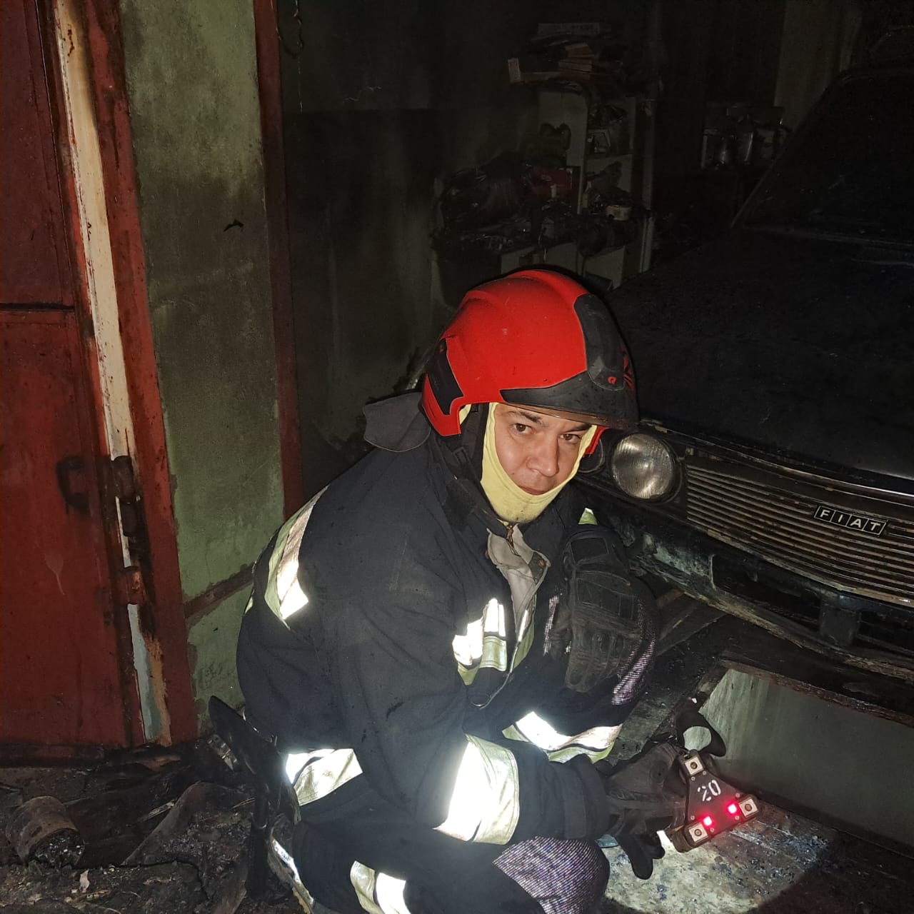 В Ізмаїлі загорівся гараж