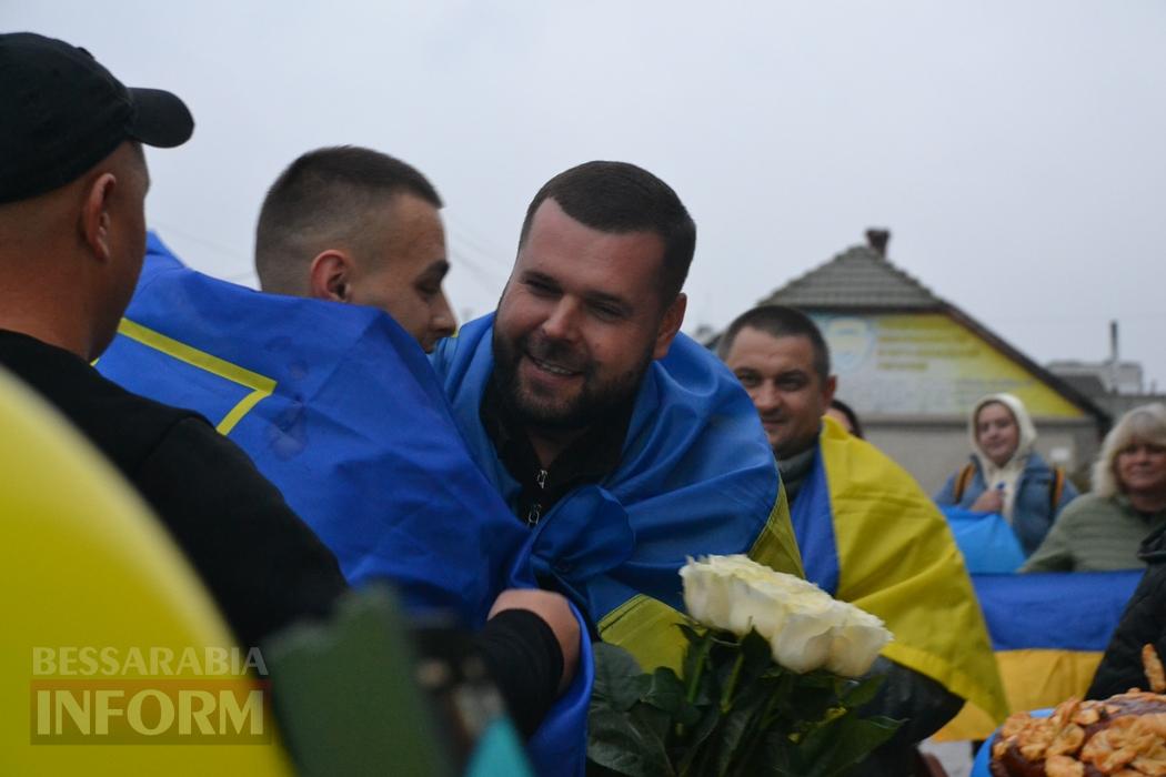 Кілія зустріла Андрія Назарова, який пережив майже рік полону та повернувся додому