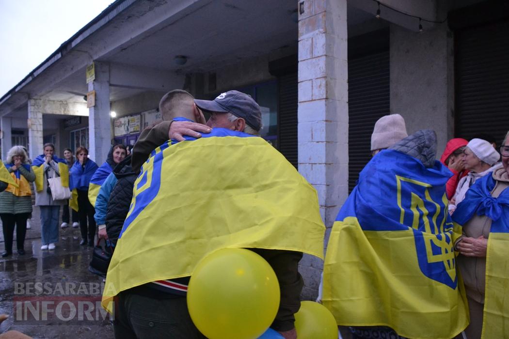 Кілія зустріла Андрія Назарова, який пережив майже рік полону та повернувся додому