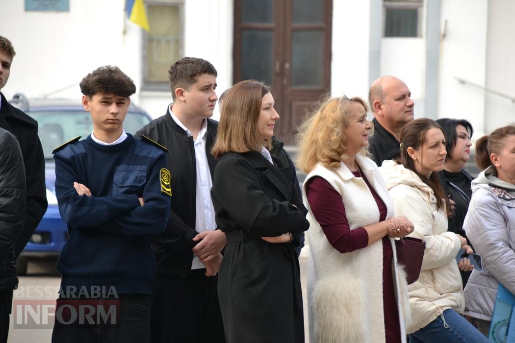 Подарунок мера: в Кілії до 2707-річчя відкрили нову стелу з логотипом громади - як це було