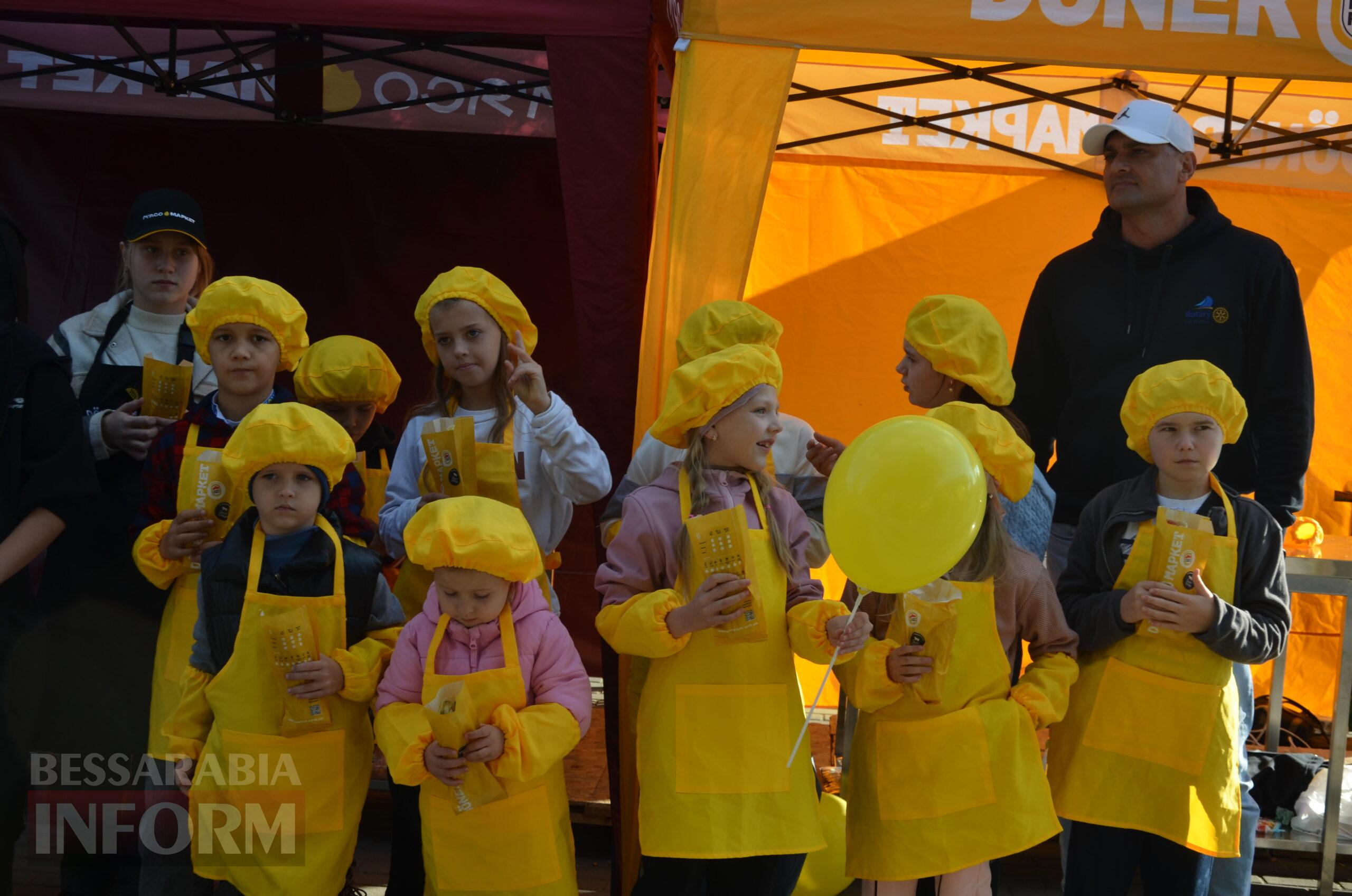 В Ізмаїлі для дітей захисників влаштували майстер-класи та частування