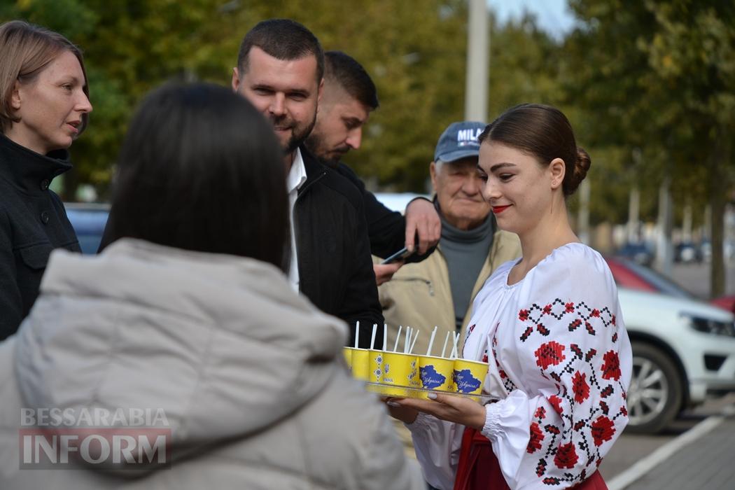 Подарунок мера: в Кілії до 2707-річчя відкрили нову стелу з логотипом громади - як це було