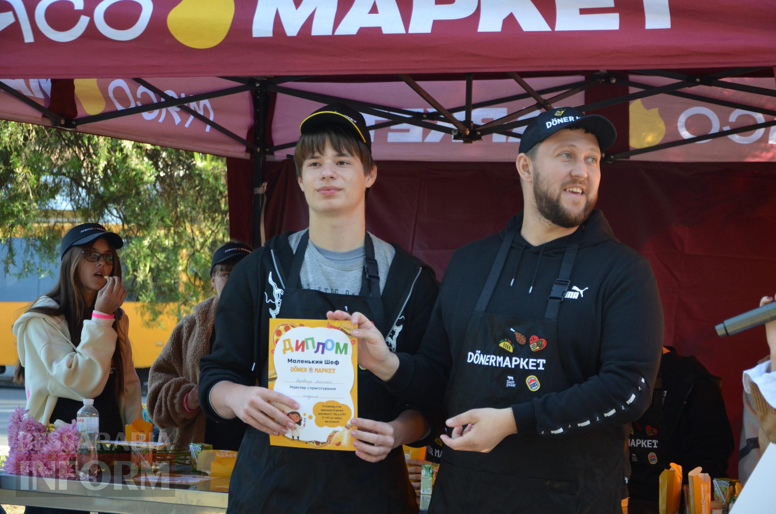 В Ізмаїлі для дітей захисників влаштували майстер-класи та частування