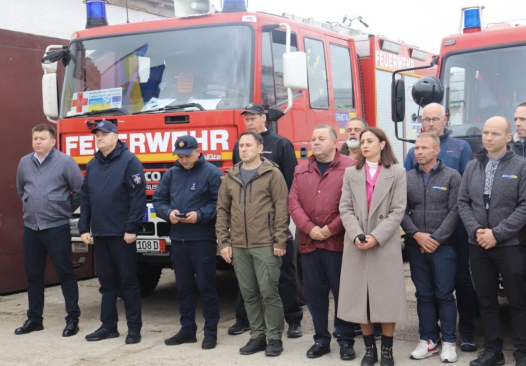 В Арцизькій громаді відкрили пожежно-рятувальний підрозділ і передали три автомобілі від німецьких партнерів