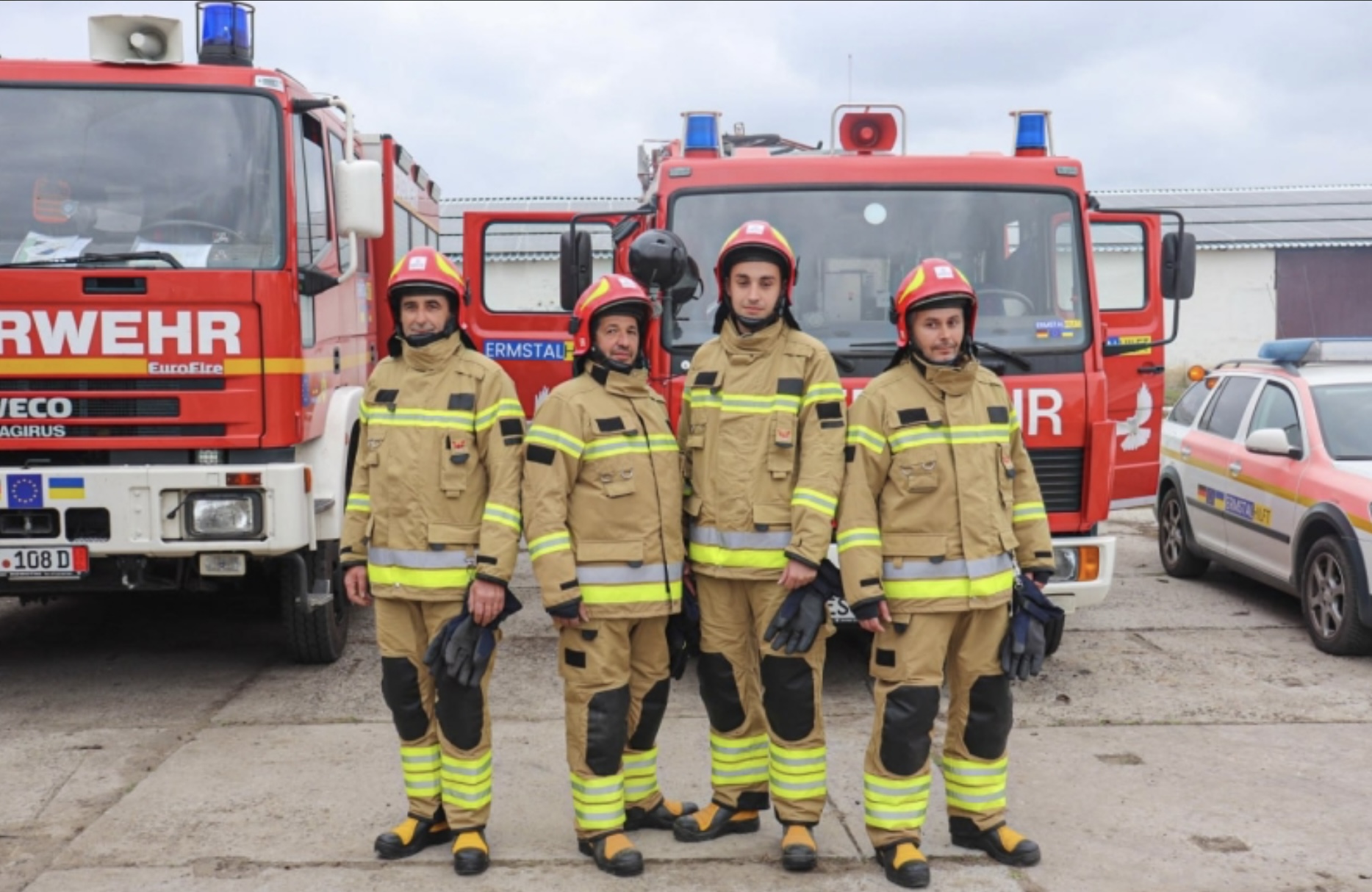 В Арцизькій громаді відкрили пожежно-рятувальний підрозділ і передали три автомобілі від німецьких партнерів