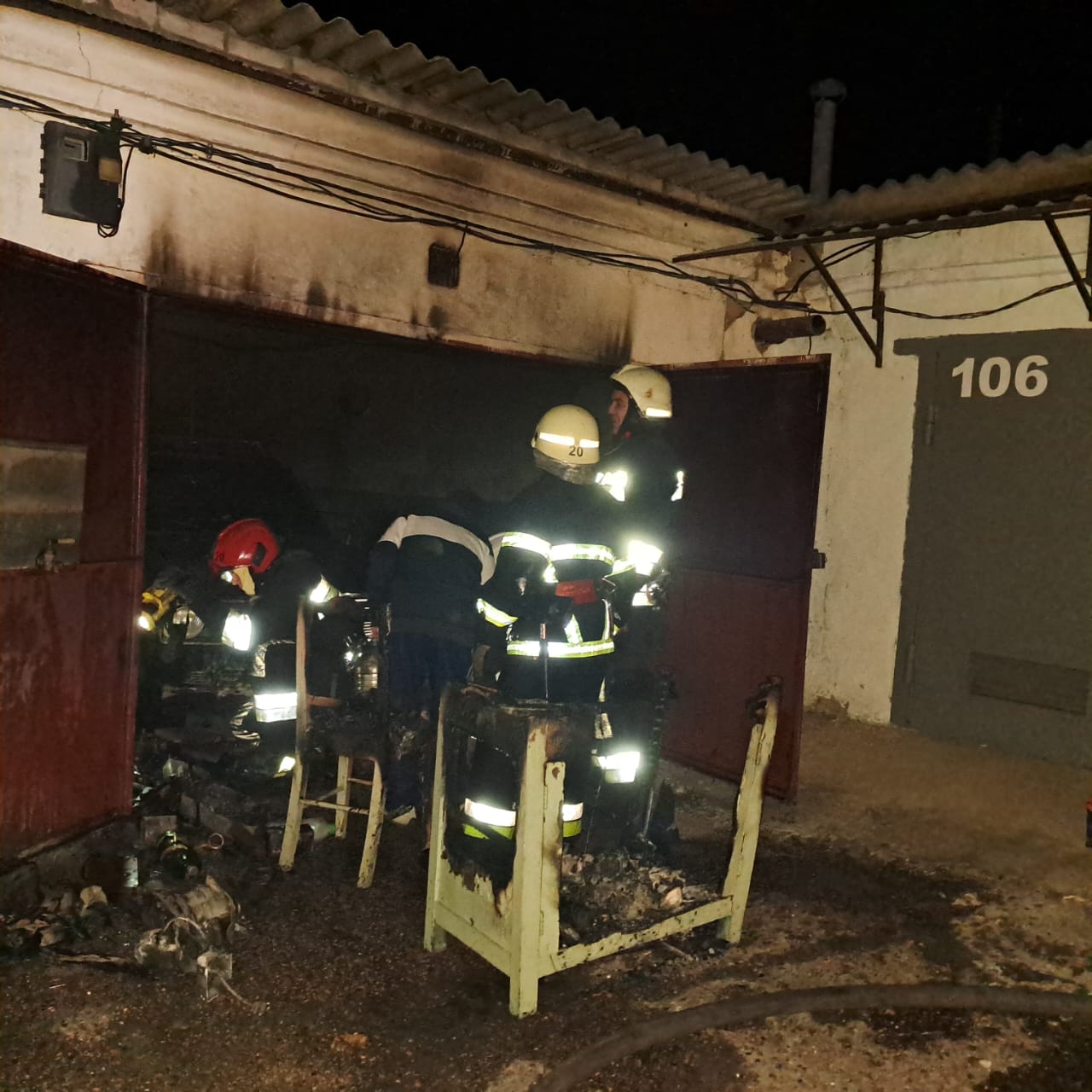 В Ізмаїлі загорівся гараж